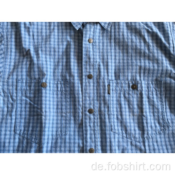 High Class Technique Langarm Check Shirt